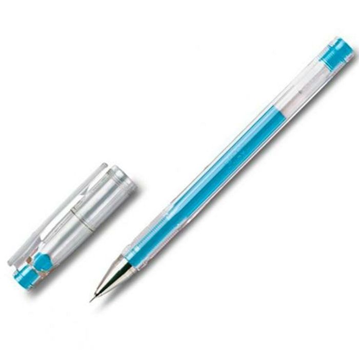 Bolígrafo de gel Pilot G-TEC C4 Azul Azul claro 0,2 mm (12 Unidades) 1