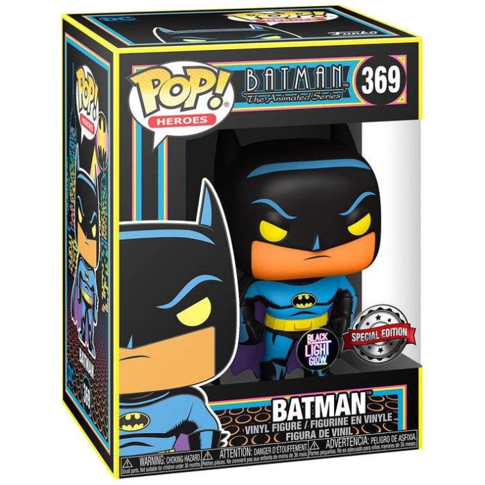 Figura POP DC Comics Batman Black Light Exclusive Figura POP DC Comics Batman Black Light Exclusive