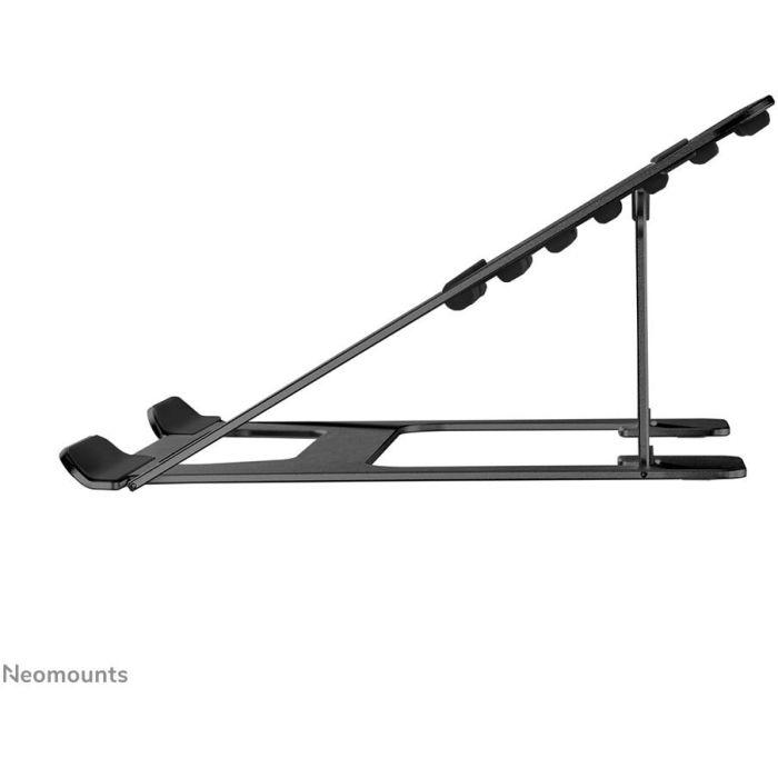 Neomounts Nsls085 Soporte para Portátil Plegable Universal 10-17" Ultra-delgado con Altura Ajustable y Ventilación, Negro 2 Neomounts Nsls085 Soporte para Portátil Plegable Universal 10-17" Ultra-delgado con Altura Ajustable y Ventilación, Negro 2