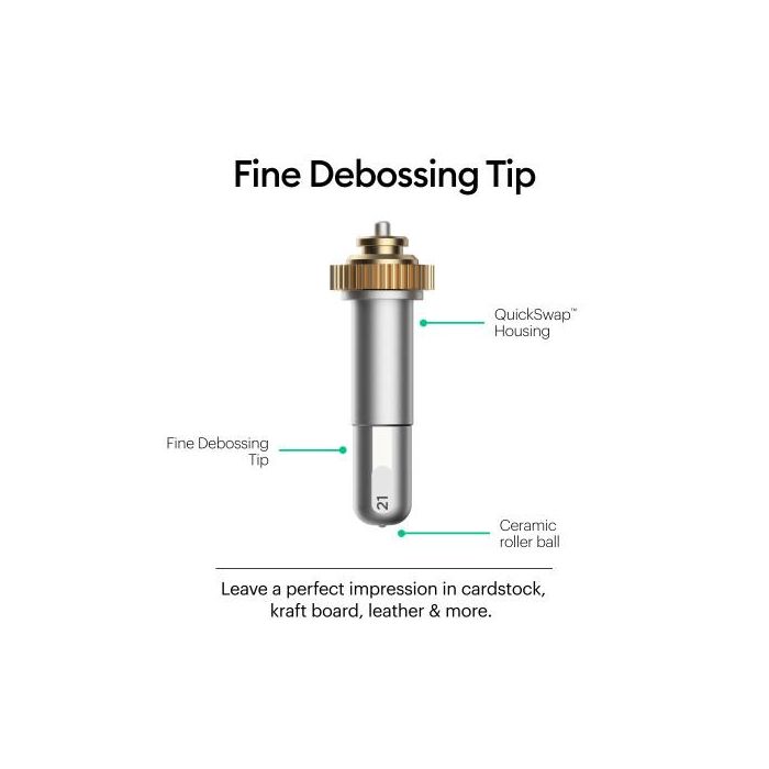 Cricut 2006835 Pieza y Accesorio para Máquinas de Corte para Bricolaje, Color Plata, 1 Unidad 2