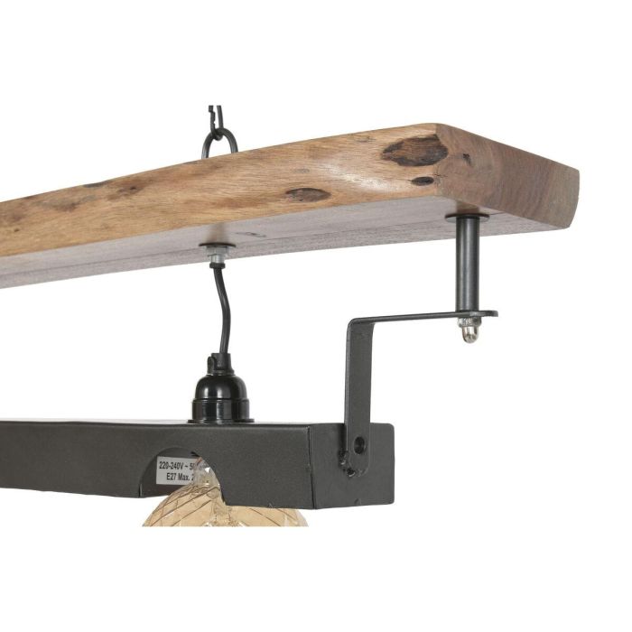 DKD Home Decor Lámpara Techo Vintage Marron Negro 16 x 26 x 116 cm 5