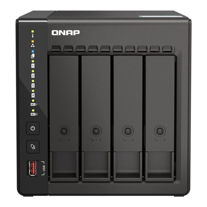 Qnap TS-453E - 8 gr+4Xmn10Ada600S 4 Servidor NAS 4 Bahías 8GB RAM Intel Celeron J6412 2.5GbE 2xM.2 0 Qnap TS-453E - 8 gr+4Xmn10Ada600S 4 Servidor NAS 4 Bahías 8GB RAM Intel Celeron J6412 2.5GbE 2xM.2 0
