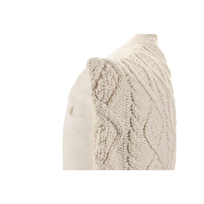 Cojin Boho DKD Home Decor Crudo 45 x 45 cm (2 Unidades) 1 Cojin Boho DKD Home Decor Crudo 45 x 45 cm (2 Unidades) 1