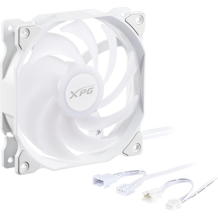 XPG Vento 120 ARGB PWM 120mm weiß 2 XPG Vento 120 ARGB PWM 120mm weiß 2