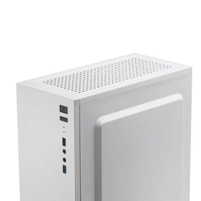 Mars Gaming MC100W Caja Gaming Semitorre Blanca con Ventana Acrílica, Flujo Aire CONVECT-COOL, Ventilador FRGB 3 Mars Gaming MC100W Caja Gaming Semitorre Blanca con Ventana Acrílica, Flujo Aire CONVECT-COOL, Ventilador FRGB 3