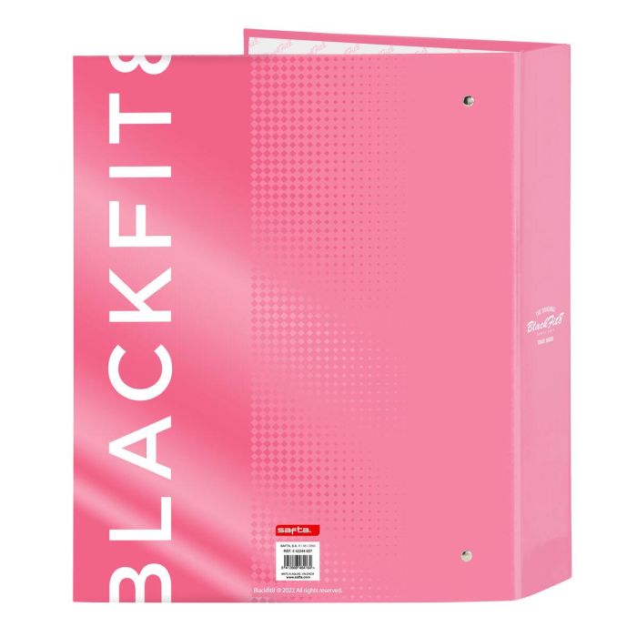 Carpeta de anillas BlackFit8 Glow up Rosa A4 27 x 33 x 6 cm 1 Carpeta de anillas BlackFit8 Glow up Rosa A4 27 x 33 x 6 cm 1