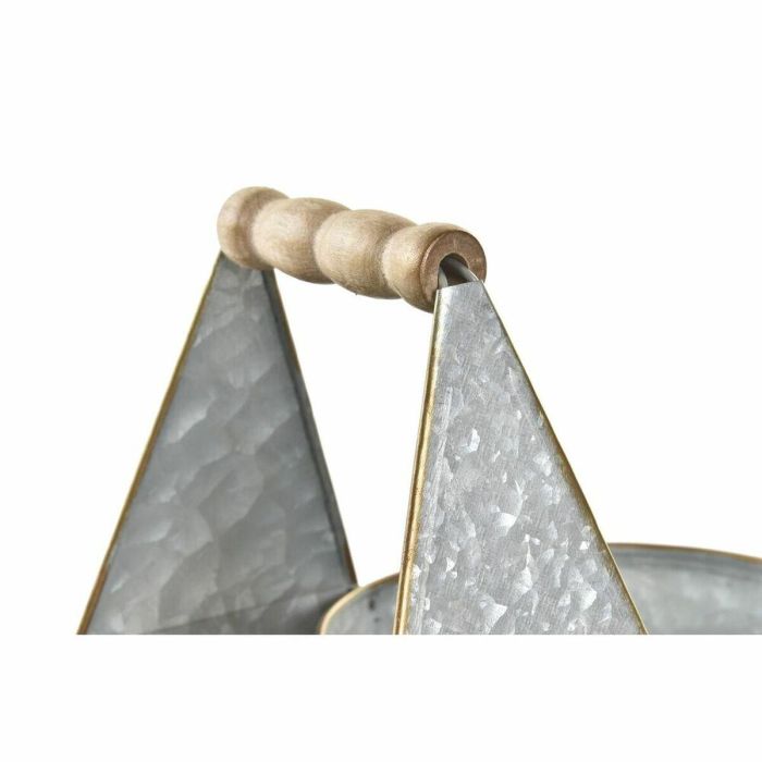 Macetero DKD Home Decor Rosa Metal Shabby Chic 24 x 12 x 23 cm 2 Macetero DKD Home Decor Rosa Metal Shabby Chic 24 x 12 x 23 cm 2