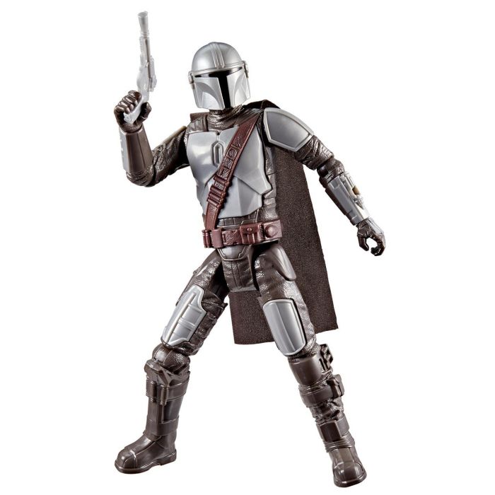 Hasbro G2688 Star Wars Titan Series Figura Mandaloriano 30 cm Articulada con Bláster y Capa Removible, Juguete de Acción para Niños