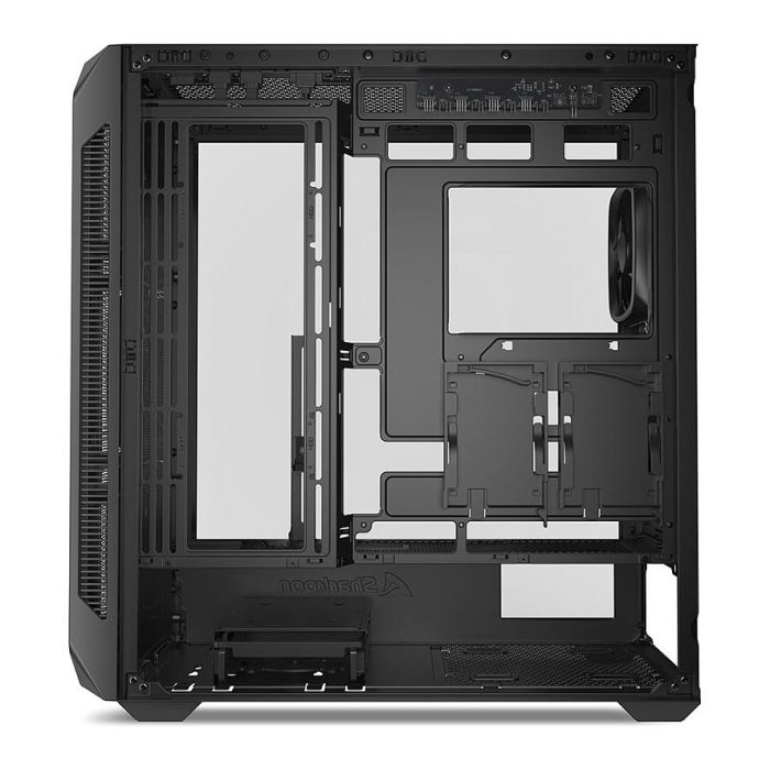 SHARKOON AK5M RGB Caja ATX Midi Tower Negra con Iluminación RGB SHARKOON AK5M RGB Caja ATX Midi Tower Negra con Iluminación RGB