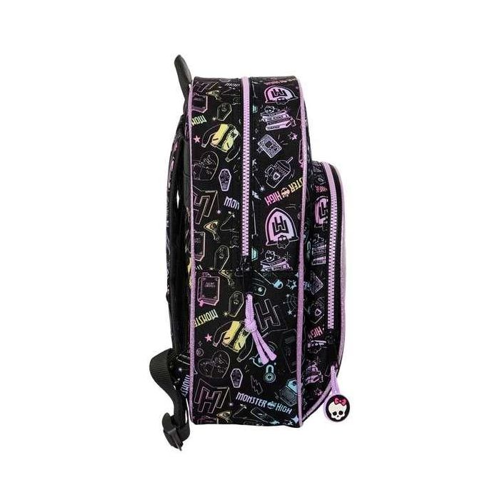 Mochila Infantil Monster High Negro 28 x 34 x 10 cm 1
