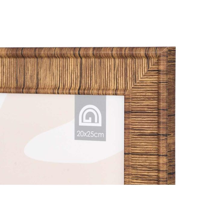 Marco Rayado 3 Fotos Horizontal Giftdecor 60x22 cm Madera y Vidrio - Beige, Crema, Marrón (12 Unidades) 3 Marco Rayado 3 Fotos Horizontal Giftdecor 60x22 cm Madera y Vidrio - Beige, Crema, Marrón (12 Unidades) 3