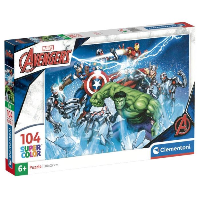 Puzzle Los Vengadores Avengers Marvel 104pzs 0 Puzzle Los Vengadores Avengers Marvel 104pzs 0