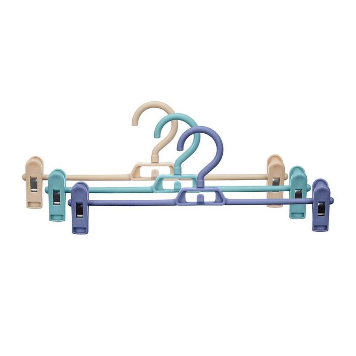Set 4 Perchas Pinzas 3 Colores Surtido Kipit 34X5CM (24 Unidades) 1 Set 4 Perchas Pinzas 3 Colores Surtido Kipit 34X5CM (24 Unidades) 1