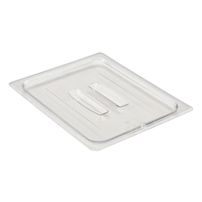 CAMBRO 20CWCH-135 - Tapa con asa GN 1/2 - 26,5 x 32,5 cm - (No incluye cubeta) - Transparente - Venta 1 unidad.