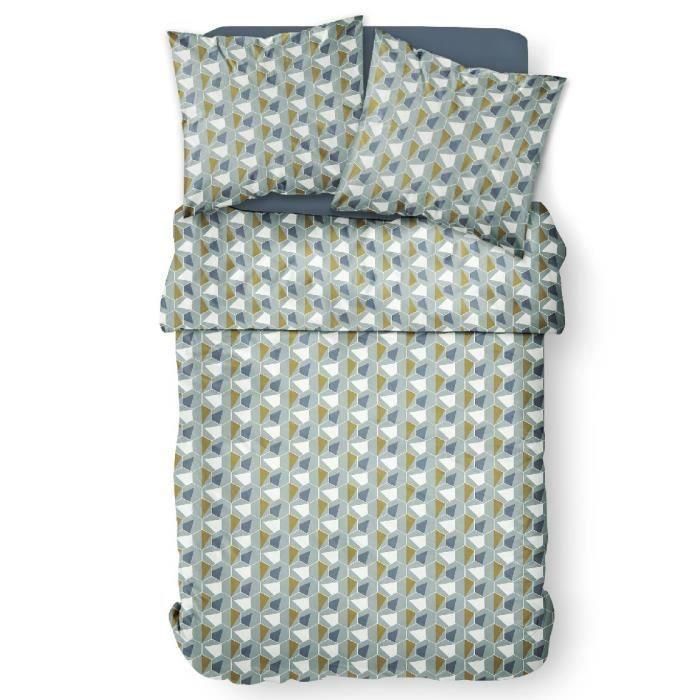 Today TOD3574641089207 Juego de Cama Funda Nórdica 240x260 + 2 Fundas de Almohada 63x63 100% Algodón 57 Hilos Mawira