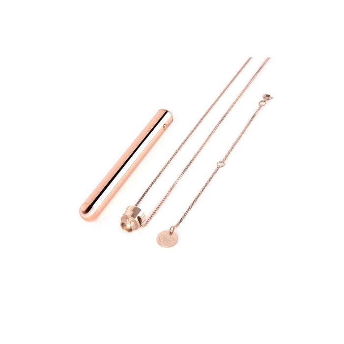 Bala Vibradora Le Wand Necklace Colgante Rosa Dorado 9 Bala Vibradora Le Wand Necklace Colgante Rosa Dorado 9