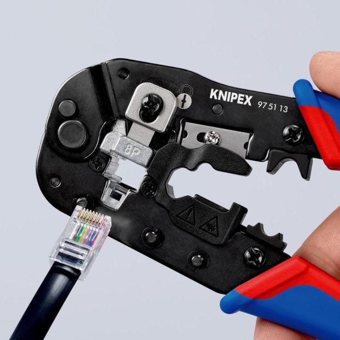 KNIPEX Crimpzange fr Westernstecker 7 KNIPEX Crimpzange fr Westernstecker 7