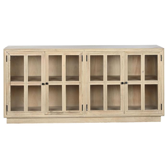 DKD Home Decor Buffet Scandi Mango y Cristal Natural 170 x 81 x 41 cm 4