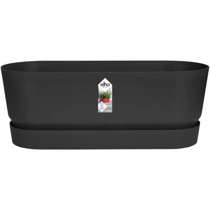 Greenville Oval Planter - Plastic - Ø50 - Marrón congelado Greenville Oval Planter - Plastic - Ø50 - Marrón congelado