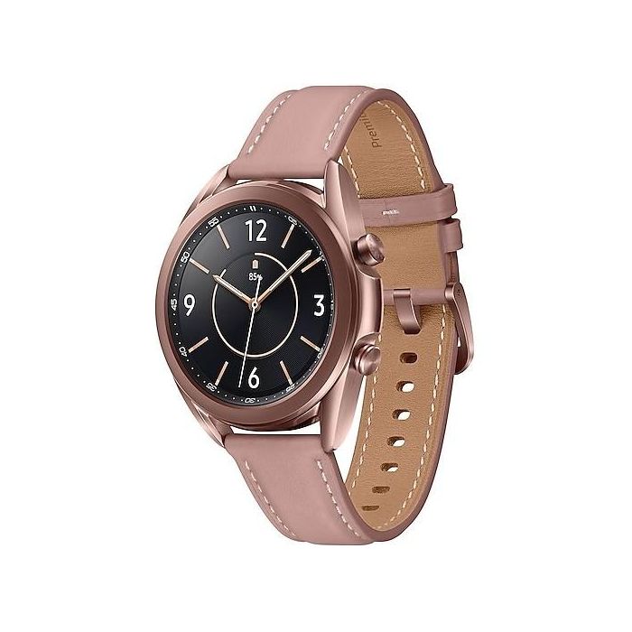 Samsung SM-R855F Galaxy Watch3 Smartwatch Bundle incl. Band stainless steel 41mm 4G mystic bronze DE 1