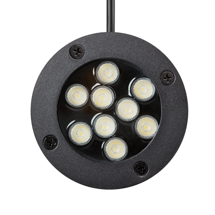 Foco LED Empotrable 9W 810Lm Ø90mm 85-265VAC IP67 60º 6000K [SL-JGD02-9W-CW] 1