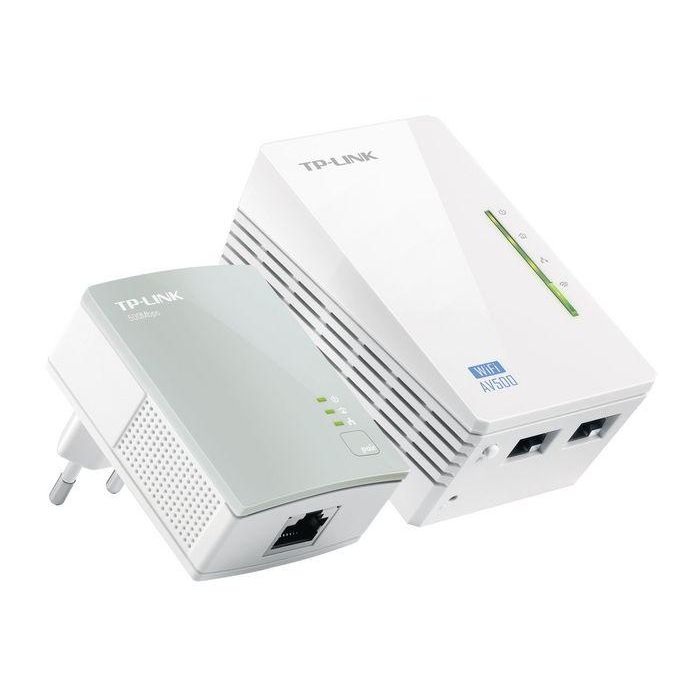 TP-LINK AV600 Powerline Wi-Fi (2 elem) Kit 0 TP-LINK AV600 Powerline Wi-Fi (2 elem) Kit 0