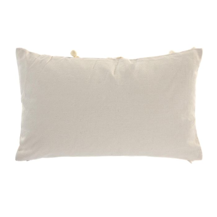 Cojin Urban DKD Home Decor Crudo Negro 30 x 50 cm (2 Unidades) 3