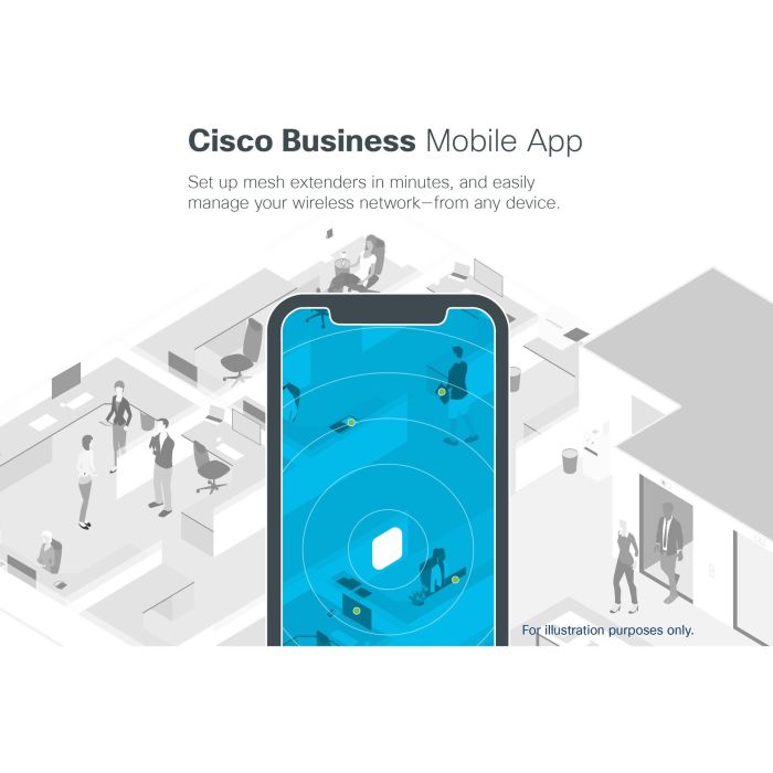Cisco CBW240AC Punto de Acceso Inalámbrico Wi-Fi 802.11AC 4x4 WAVE 2 Dual Band 2.4/5 GHz hasta 1733 Mbit/s PoE 4