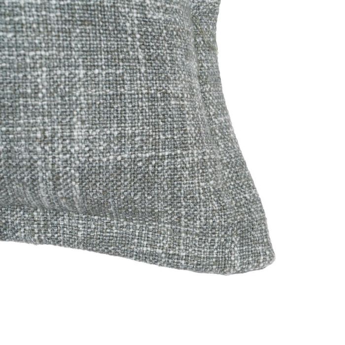 Cojín Azul Viscosa / Poliéster 50 X 30 cm