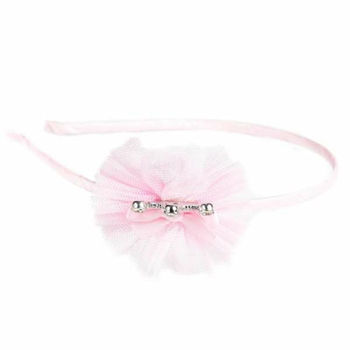 Diadema con tul y corona - modelos surtidos 4 Diadema con tul y corona - modelos surtidos 4