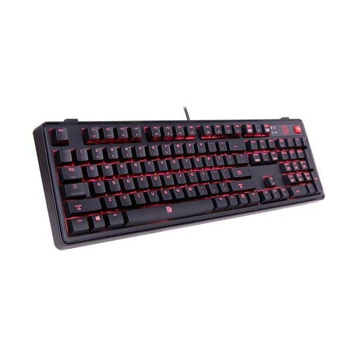 Thermaltake MEKA Pro Teclado Mecánico Gaming Switch Cherry MX Blue (Layout Alemán)