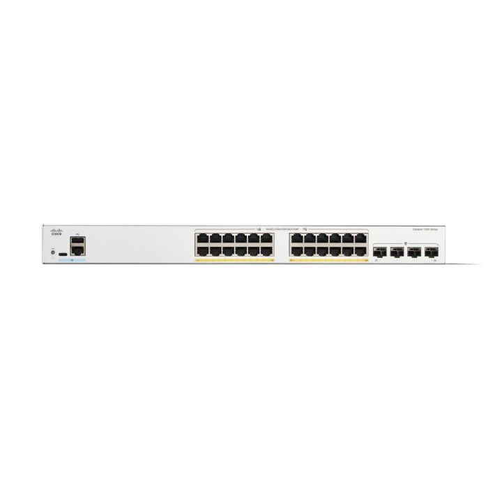 Cisco C1200-24FP-4G Switch Gestionado Gigabit Ethernet 24 Puertos 0 Cisco C1200-24FP-4G Switch Gestionado Gigabit Ethernet 24 Puertos 0