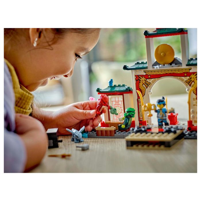 LEGO 71831 Templo Ninja Spinjitzu Dragón de juguete para niños a partir de 4 años