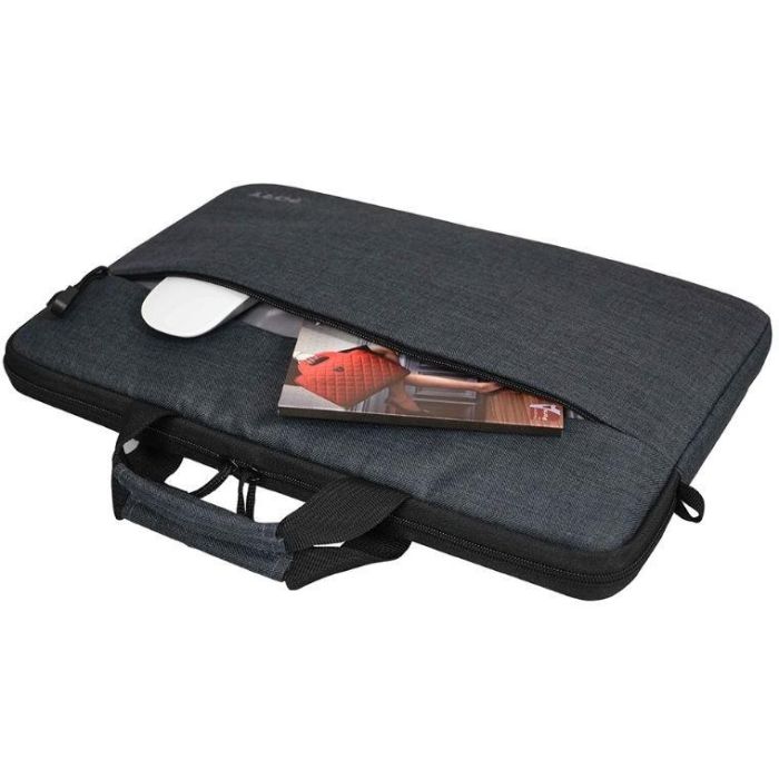 Port Designs BELIZE TL Funda Bandolera para Portátil 13.3" (33.8 cm) Gris Monocromo con Tirante y Bolsillo Delantero 3 Port Designs BELIZE TL Funda Bandolera para Portátil 13.3" (33.8 cm) Gris Monocromo con Tirante y Bolsillo Delantero 3