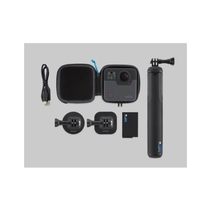 GoPro Fusion 360 - Cámara de acción 4K Ultra HD 18 MP Negra con micrófono para Realidad Virtual 3