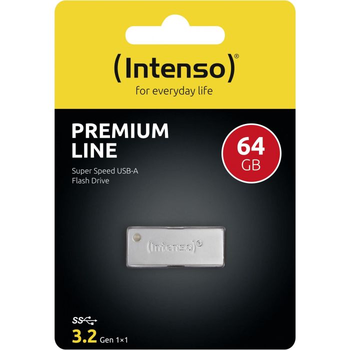 Intenso Premium Line Pendrive USB 3.0 32GB Plata 2 Intenso Premium Line Pendrive USB 3.0 32GB Plata 2