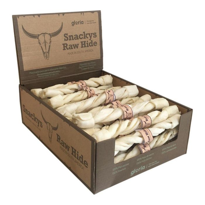 Snack para Perros Gloria Twin Stick Rawhide Masticable 50 Unidades 2