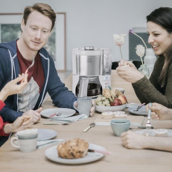 Melitta 1025-07 Cafetera de Filtro Look V Timer, 1,25L, 10 Tazas, 1080 Watts 4