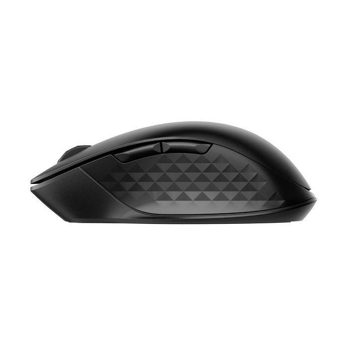 HP 435 Multi-Device Wireless Mouse Ergonómico Inalámbrico Conectividad Bluetooth y USB hasta 24 Meses Batería Sensor Multi-Superficie 12