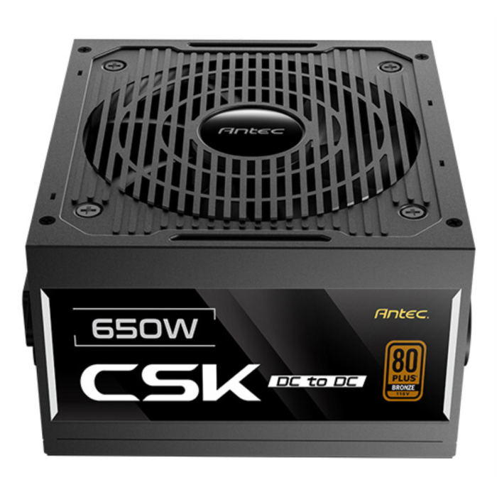 Antec CSK650DC EC Fuente de Alimentación 650W 80 PLUS Bronze ATX Negro