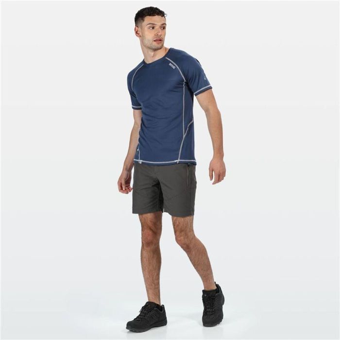 Pantalones Cortos Deportivos para Hombre Regatta Negro 1
