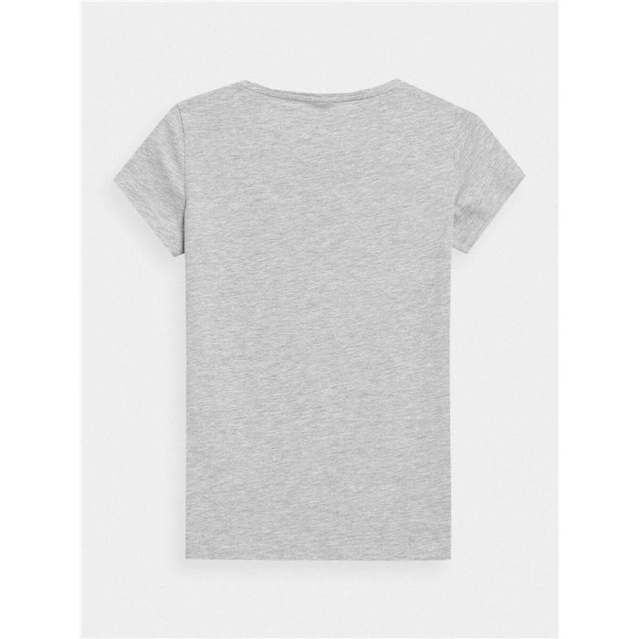 Camiseta de Manga Corta Mujer 4F Gris 3
