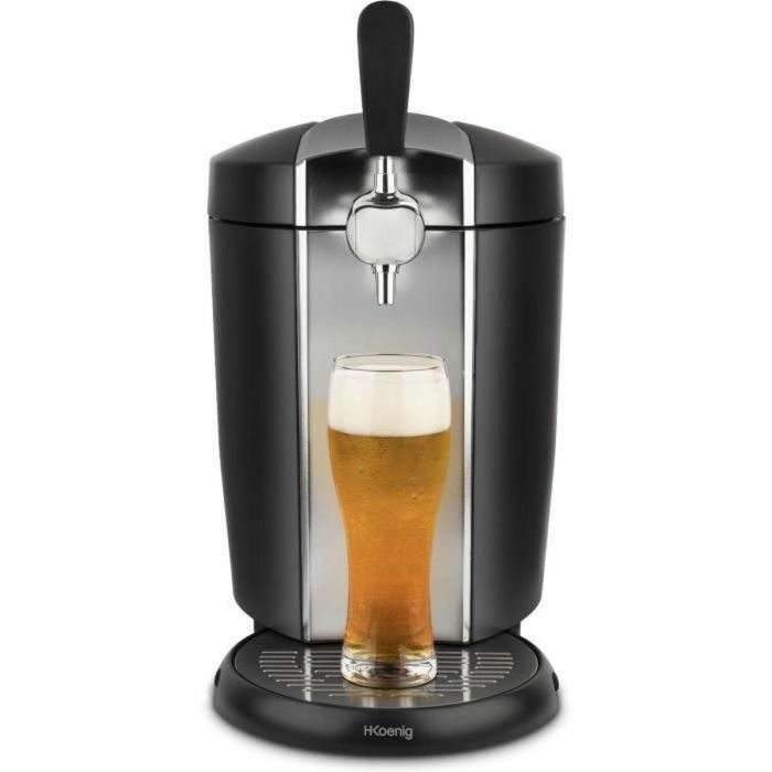H.Koenig BW1778 Dispensador de cerveza 5L, Temperatura Ajustable 2-12°C, Acero Inoxidable, Enfriamiento Integrado 2 H.Koenig BW1778 Dispensador de cerveza 5L, Temperatura Ajustable 2-12°C, Acero Inoxidable, Enfriamiento Integrado 2