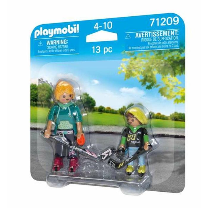 Hockey sobre patines pack duo playmobil. 5