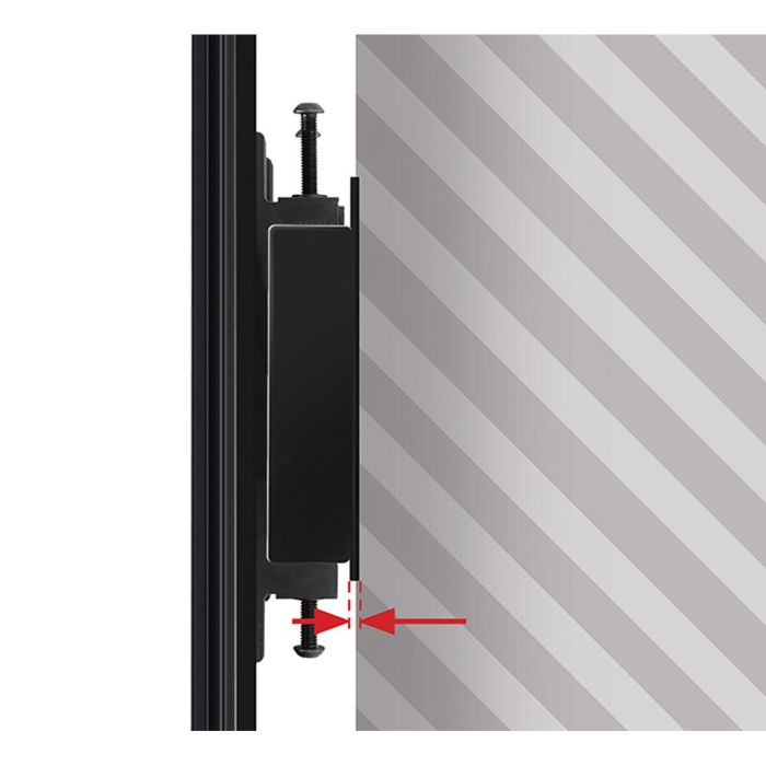 B-Tech Soporte de Montaje en Riel System X - Placa de 5 mm, Negro 2