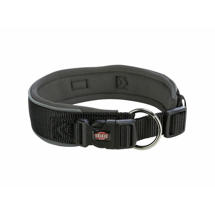 Collar para Perro Trixie Premium Negro Grafito S/M 33-42 cm 0 Collar para Perro Trixie Premium Negro Grafito S/M 33-42 cm 0