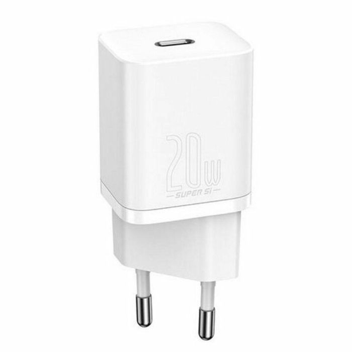 Cargador de Pared Baseus Blanco 4 Cargador de Pared Baseus Blanco 4