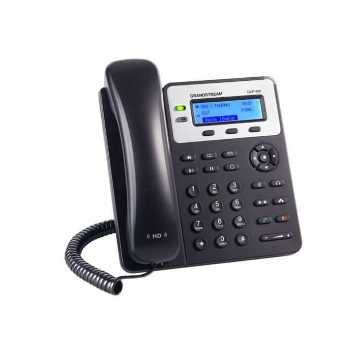 Teléfono IP Grandstream GXP1620 LCD Negro 1
