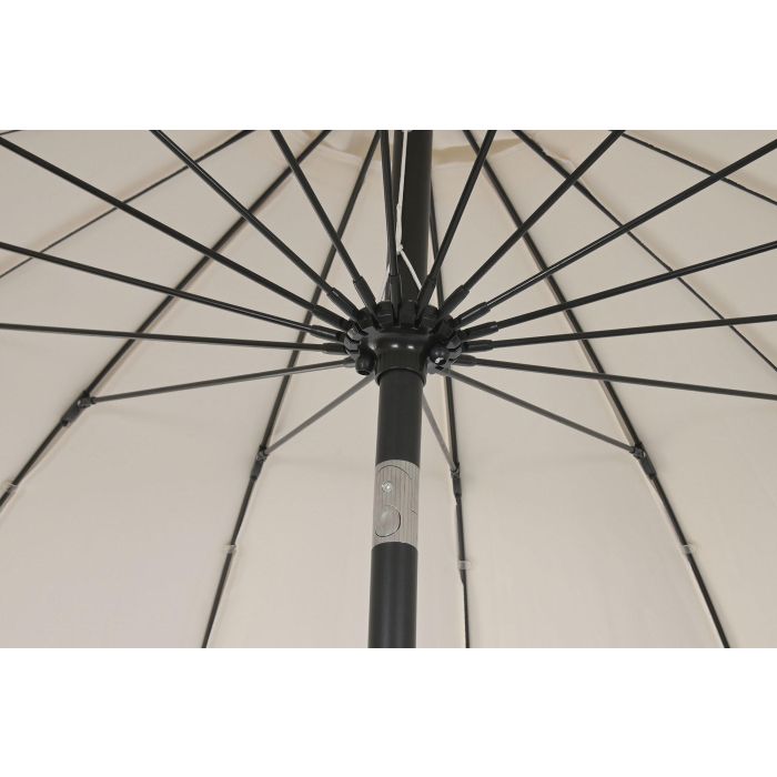 Parasol Terraza Y Jardin DKD Home Decor Marfil 280 x 250 x 280 cm 2