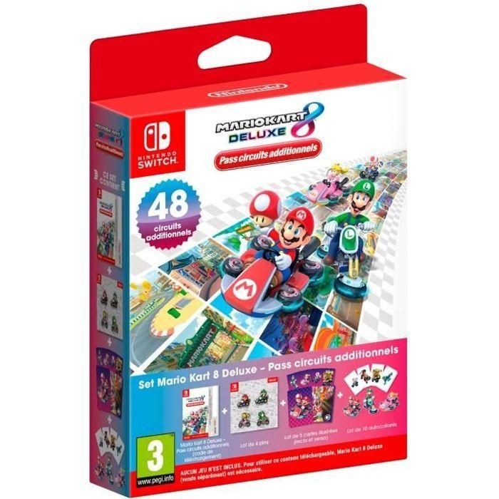 Juego de pases de circuitos adicionales de Mario Kart 8 Deluxe - Edición estándar | Juego de Nintendo Switch Juego de pases de circuitos adicionales de Mario Kart 8 Deluxe - Edición estándar | Juego de Nintendo Switch